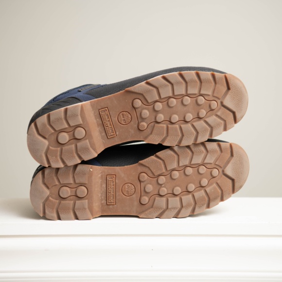 Timberland Euro Sprint Mid Hiker Knit Boots Men's 13 Dark Blue Waterproof - Picture 7 of 7